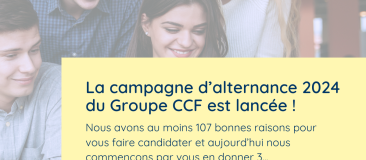 Recrutement alternance Banque CCF