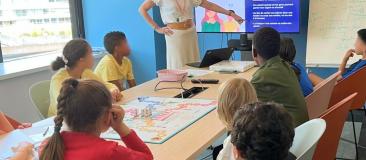 Presentation à des enfants